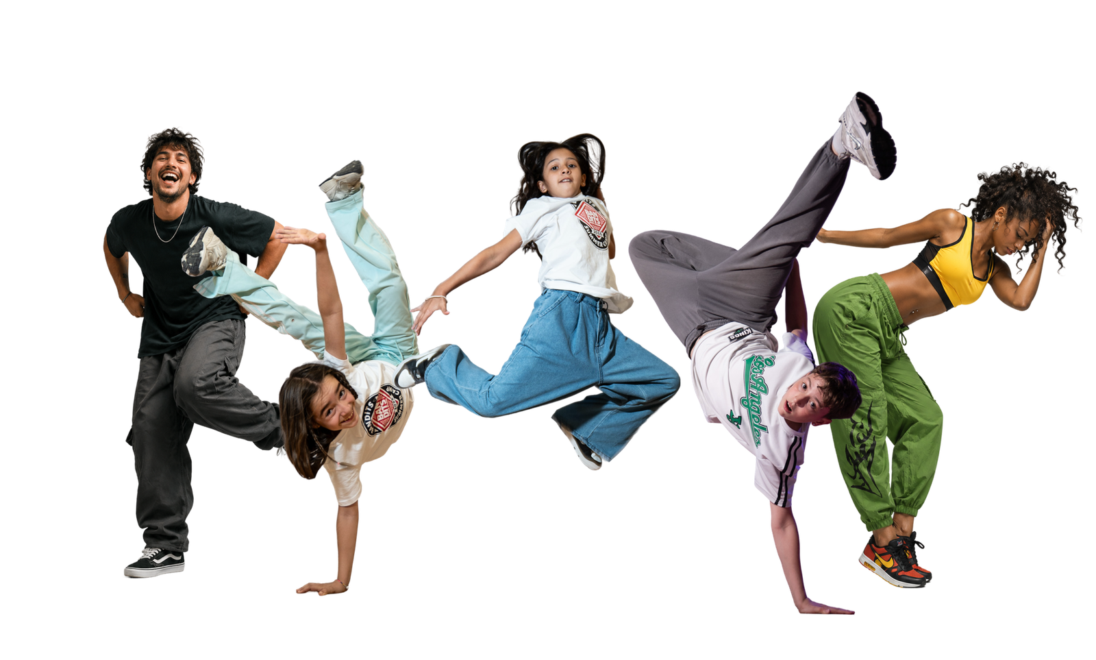 Il team di insegnanti di Bandits Dance Studio